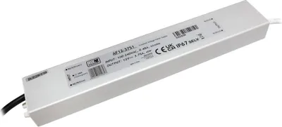 Imagen del producto de Fuente de alimentación MW POWER, 12V, 3.75A, 45W, grado de protección IP67, carcasa metálica