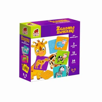 Obrázok produktu pre Gra edukacyjna Zgadnij zwierzę RK1280-03 dla dzieci