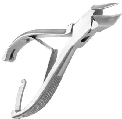 Produktbild von Kopfschneider Nagelzange 22mm Edelstahl | Profi Nagelschneider für harte & dicke