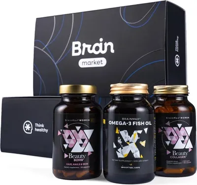 Zdjęcie produktu dla Zestaw kosmetyków świątecznych BrainMax
