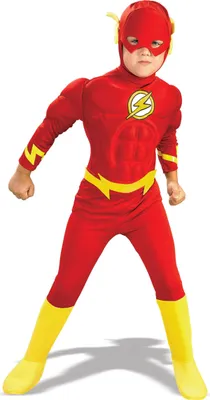 Produktbild von The Flash-Kostüm für Jungen Faschingskostüm rot-gelb