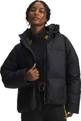 Produktbild von Under Armour Limitless Down Puffer Jacke Schwarz L Damen Schwarz L