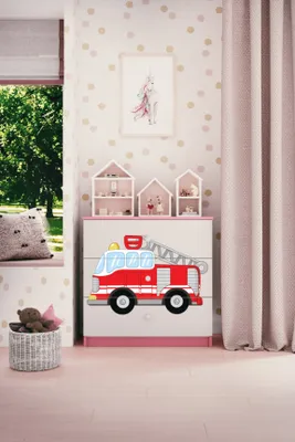 Immagine prodotto di Cassettiera per bambini nel colore rosa Babydreams