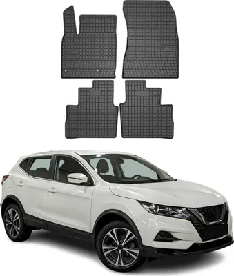 Produktbild von OMAC Gummi Fußmatten für Nissan Qashqai 2021-2025 Automatten Gummi Schwarz 4tlg