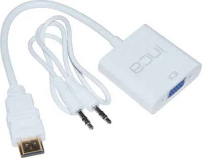 Immagine prodotto di INCA Adapter HDMI->VGA +3.5mm AUX St/Bu FHD@ 60Hz  0.20m  ws retail
