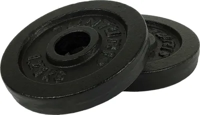 Produktbild von Tunturi Gewichte für Hanteln 2 x 1,25 kg, Hantelgewichte für 30 mm, Gusseisen
