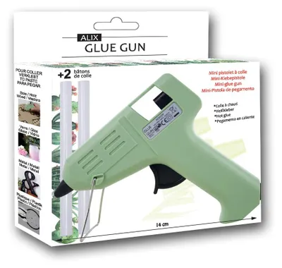 Produktbild von Cléopâtre Mini-Klebepistole für Klebepatronen 7 mm, Blau