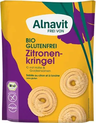 Produktbild von Alnavit Zitronenkringel125g