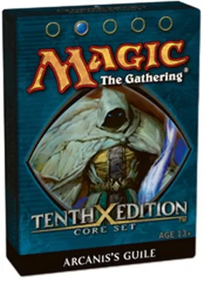 Zdjęcie produktu dla Magic: The Gathering Tenth Edition: Arcani's Guile Theme Deck