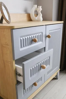Produktbild von Kommode Modernes Design Schubladen Stauraum Stilvolles Möbel Kinderzimmer