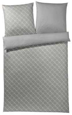 Produktbild von JOOP! Mako-Satin-Bettwäsche-Garnitur Cornflower Gradiant Farbe sand Größe 140x200+70x90cm