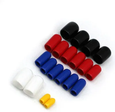 Productafbeelding van 20 stuks vacuümleidingkappen, 1/8 inch, 3/16 inch, 1/4 inch, 3/8 inch, 5/16 inch, geschikt voor Chevy, Ford, Mopar, sorteerset
