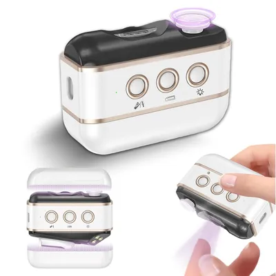 Produktbild von Elektrischer Nagelknipser mit LED Licht 4 in 1 Nagelpflege Set für Zuhause