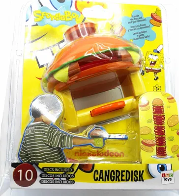 Zdjęcie produktu dla SpongeBob Kanciastoporty, hamburgerowa strzelanka tarczowa