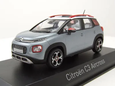 Produktbild von Citroen C3 Aircross 2017 grau metallic weiß Modellauto 1:43 Norev