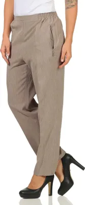 Produktbild von Stoffhose Aurela Schlupfhose 36-54 für Damen leichte Anzug Seniorenhose Gummizug