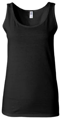 Produktbild von Gildan Damen Tank Top FK396 (M) (Schwarz)