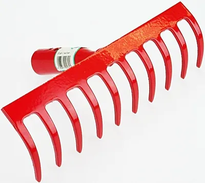 Produktbild von Polar 2233 Stahlrechen 31 cm 12 Zinken Rechen Harke