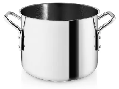Edelstahltopf 2,2 l 16 cm mit keramischer Antihaftbeschichtung