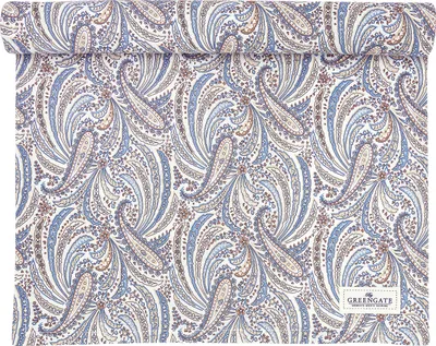 Produktbild von Greengate Elva Tischläufer beige 140x45cm