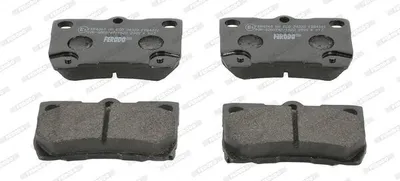 Produktbild von FERODO Bremsbeläge Satz Hinten für LEXUS IS II (GSE2, ALE2, USE2) FDB4001