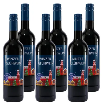 Produktbild von St. Michael Roter Winzerglühwein (6 x 0,75L)