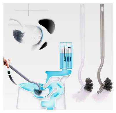 Produktbild von Toilettenbürste mit langem Griff, 2er Set