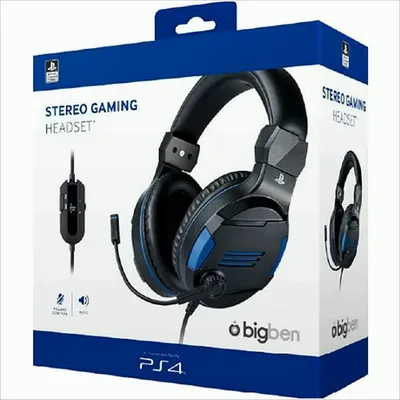 Obrázok produktu pre BigBen Stereo slúchadlá pre systém PS4 V3