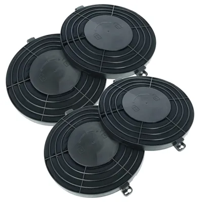 Produktbild von vhbw 4x Aktivkohlefilter Ersatz für IKEA 604.019.57, Nyttig FIL 900 für Dunstabzugshaube - 25,5 cm