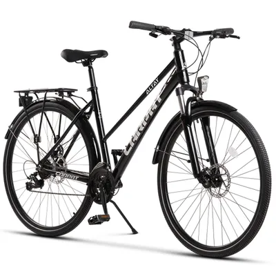 Produktbild von VELORS Trekkingrad 28 Zoll Trekking Bike für Damen Herren 21 Gang Shimano Tourney Schaltwerk Aluminium Rahmen Mechanische Scheibenbremse