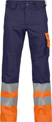 Produktbild von Dassy Warnschutz Bundhose Omaha PESCO61 200620 STANDARD Gr. 42 dunkelblau/neonorange