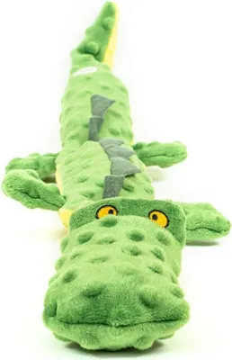 Obrázek produktu pro Plyš pro psy Gloria - Velikost 63 cm - Plyšový krokodýl DogMonsters - Hračka pro psy - Plyš se zvukem - Měkká textura - Robustní materiál - Barva zelená