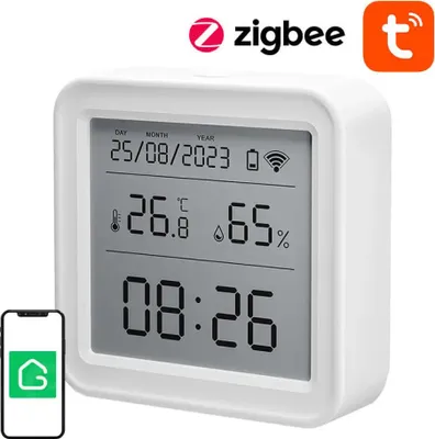 Produktbild von Zigbee Gosund ST17 LCD intelligenter Temperatur- und Feuchtigkeitssensor Tuya