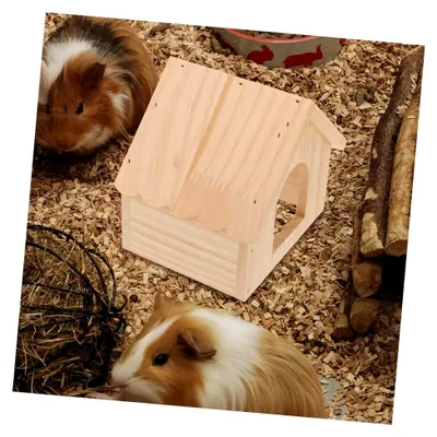 Produktbild von Hamsterhaus aus Holz für Hamster und Chinchillas