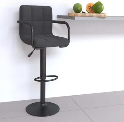 Produktbild von Maison Exclusive - Barhocker Dunkelgrau Stoff