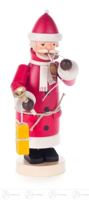 Produktbild von Räuchermann Weihnachtsmann Breite x Höhe x Tiefe 8 cmx19 cmx10 cm NEU