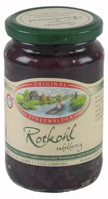 Produktbild von Krügermanns Original Spreewälder Rotkohl (370 ml Glas)