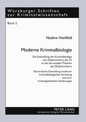 Produktbild von Moderne Kriminalbiologie