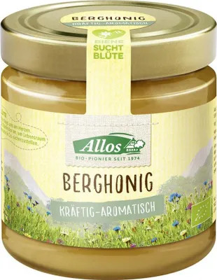Produktbild von Allos Berghonig kräftig aromatisch,  500g