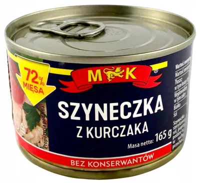 Zdjęcie produktu dla Szyneczka z kurczaka 165 G MK