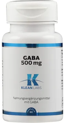 Produktbild von GABA 500mg KLEAN LABS, 60 St KAP