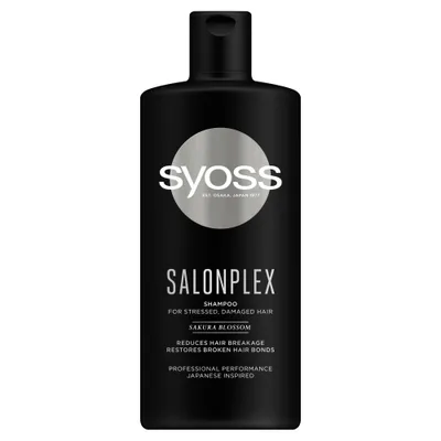Produktbild von Schwarzkopf Syoss SalonPlex Restorative Shampoo für geschädigtes und strapaziertes Haar 440ml
