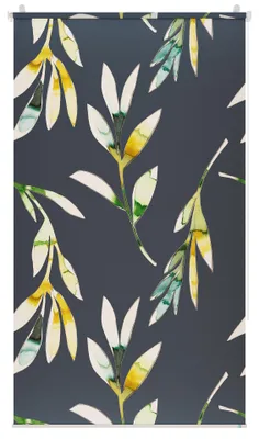 Produktbild von Lichtblick Rollo ohne Bohren, blickdicht, Tageslicht - bunt Dunkelblau 80 cm x 150 cm (B x L)