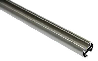 Zdjęcie produktu dla Karnisz Gardinia z prowadnicą wewnętrzną II Ø 20 mm ze stali nierdzewnej 120 cm