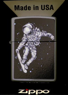 Produktbild von Zippo Feuerzeug Skateboarding Astronaut 60006762 Sturmfeuerzeug