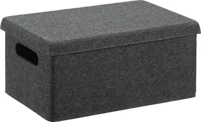 Produktbild von NHG Aufbewahrungsbox VEGA FELT STORAGE Filz S dunkelgrau