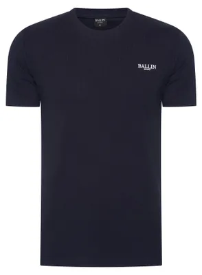 Produktbild von Ballin Est. 2013 Flower Backprint Shirt  Blau - Große S