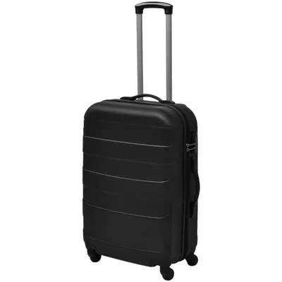 Immagine prodotto di vidaXL Set di valigie rigide 3 pezzi nero 45,5/55/66 cm