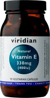 Productafbeelding van Viridian Vitamine E 330mg 400 IU, 90 capsules