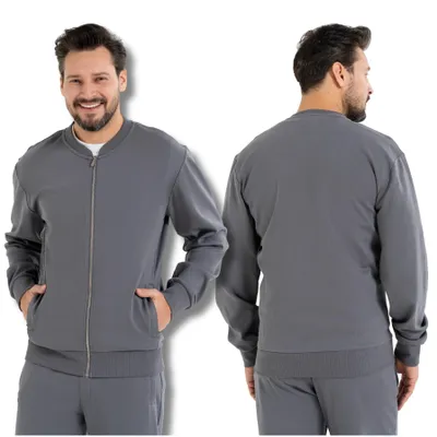 Obrázok produktu pre Pánska mikina s kapucňou Moraj – sivá, veľkosť 3XL, pohodlná